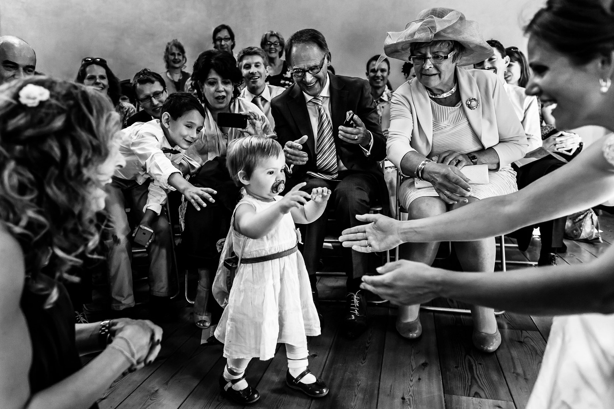 Wedding photo by Peter van der Lingen