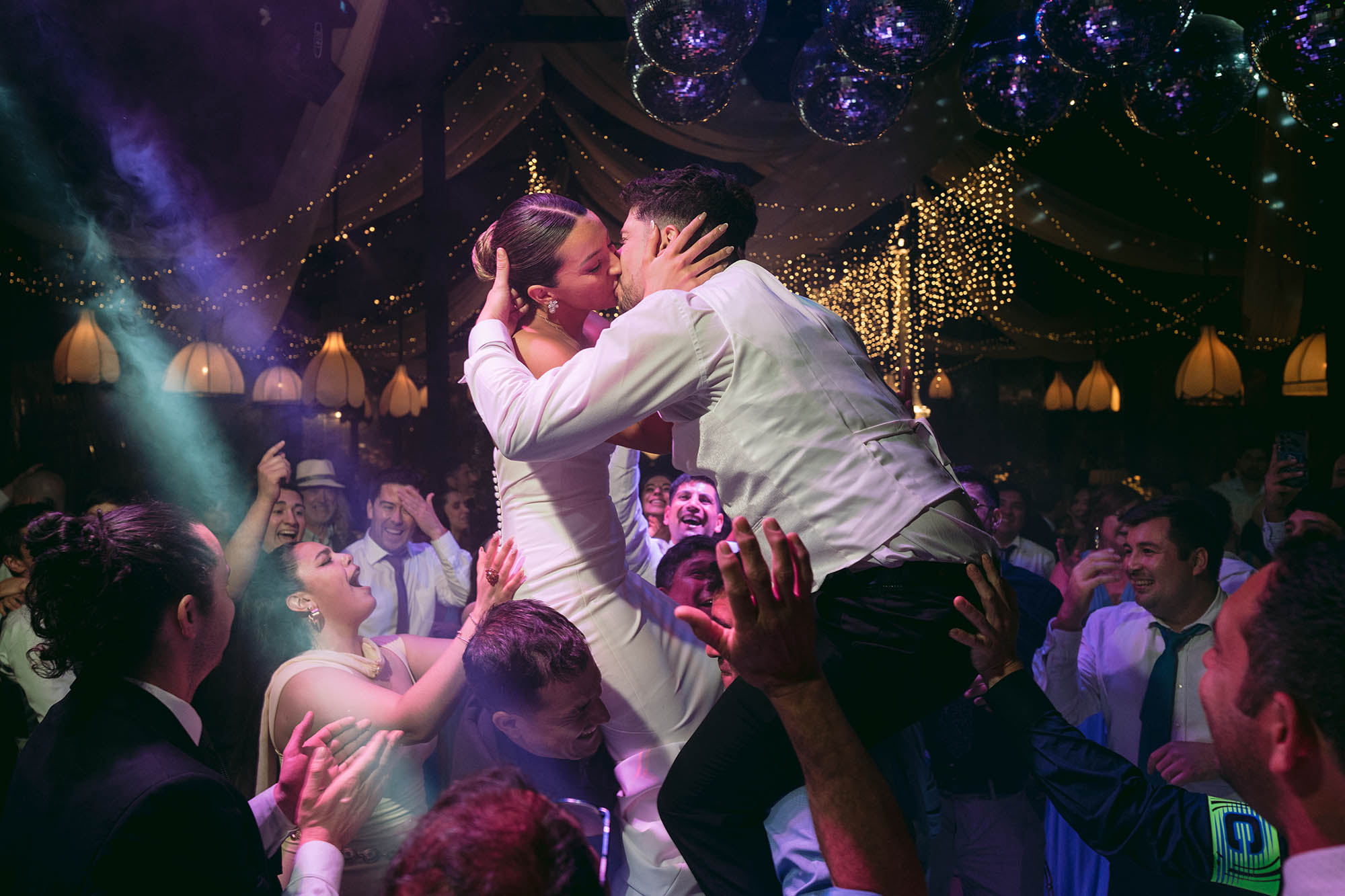 Wedding photo by Benjamin Monge