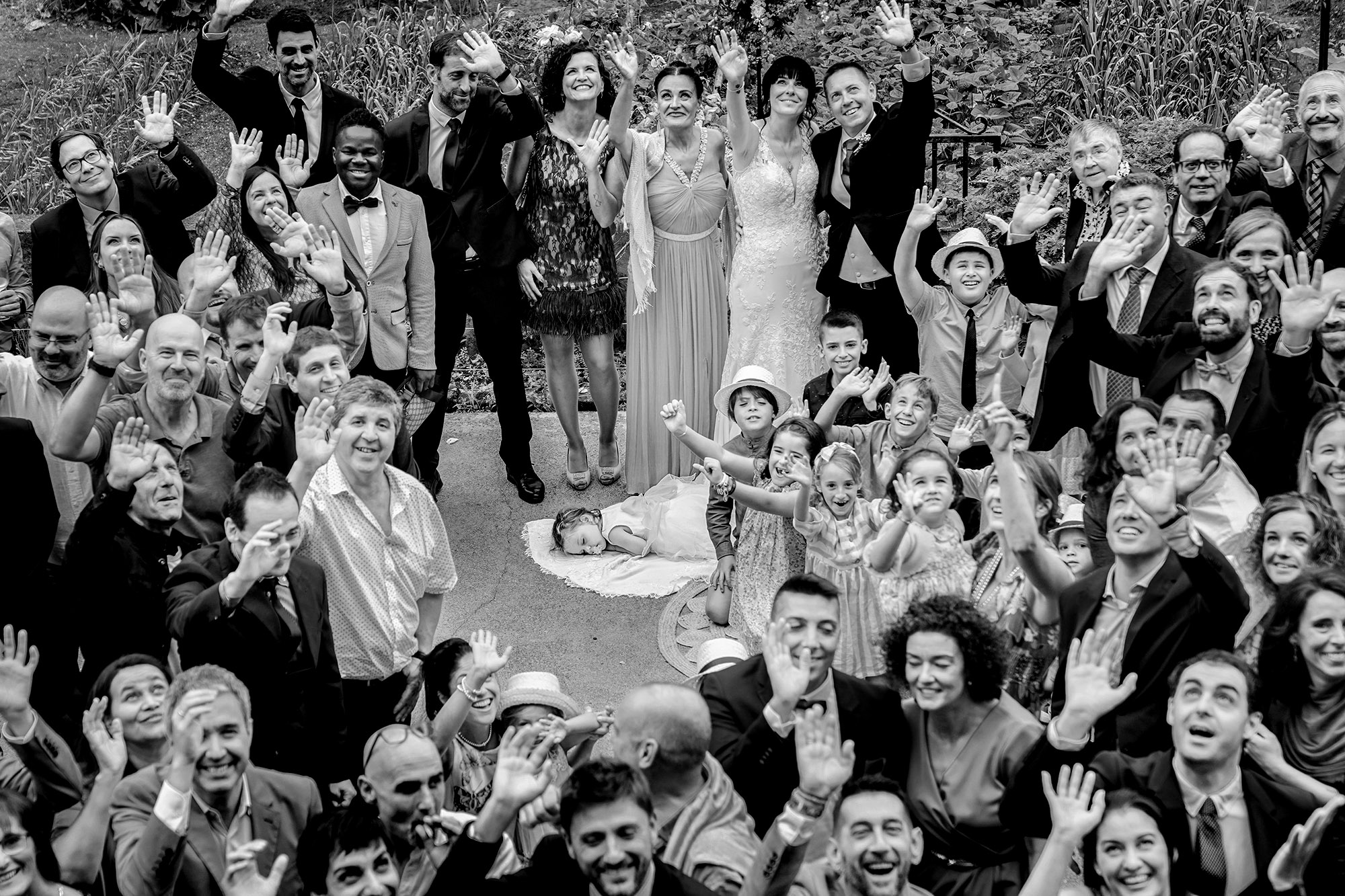 Wedding photo by Jorge Elisburu
