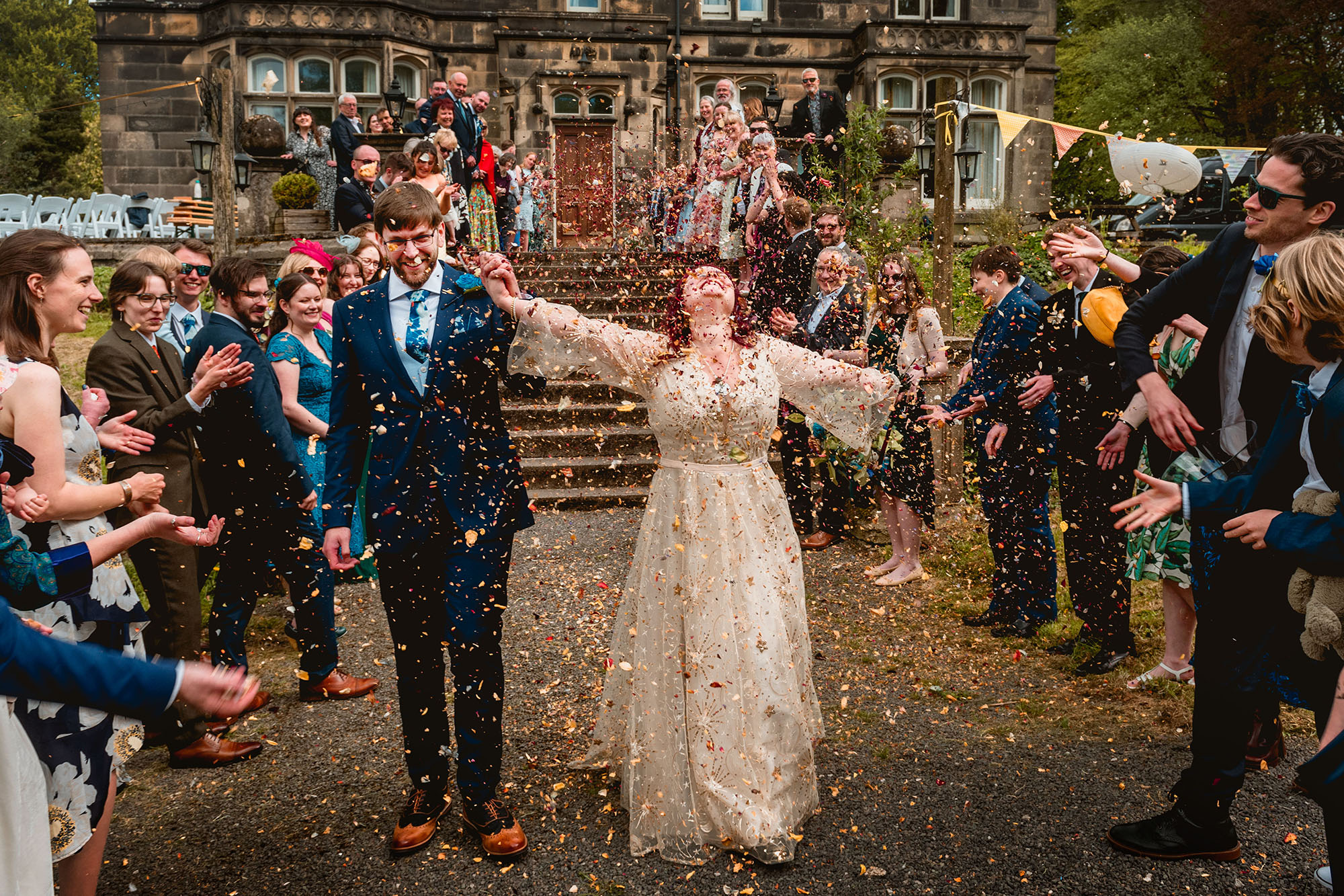 Wedding photo by Lisa Carpenter