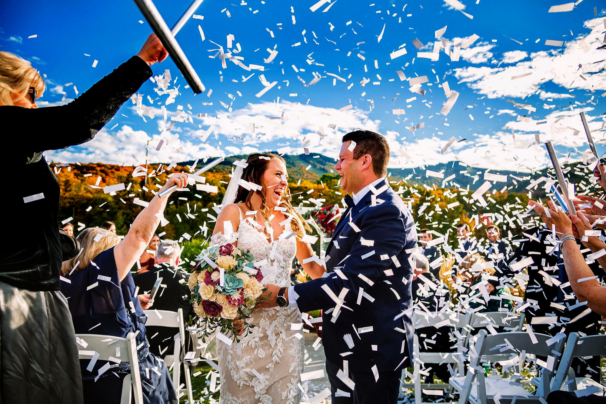 Wedding photo by Steve Eaton