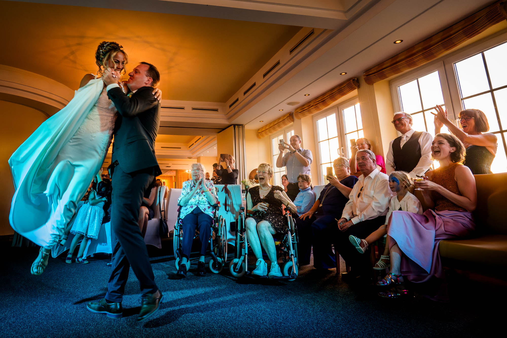 Wedding photo by Steven Herrschaft