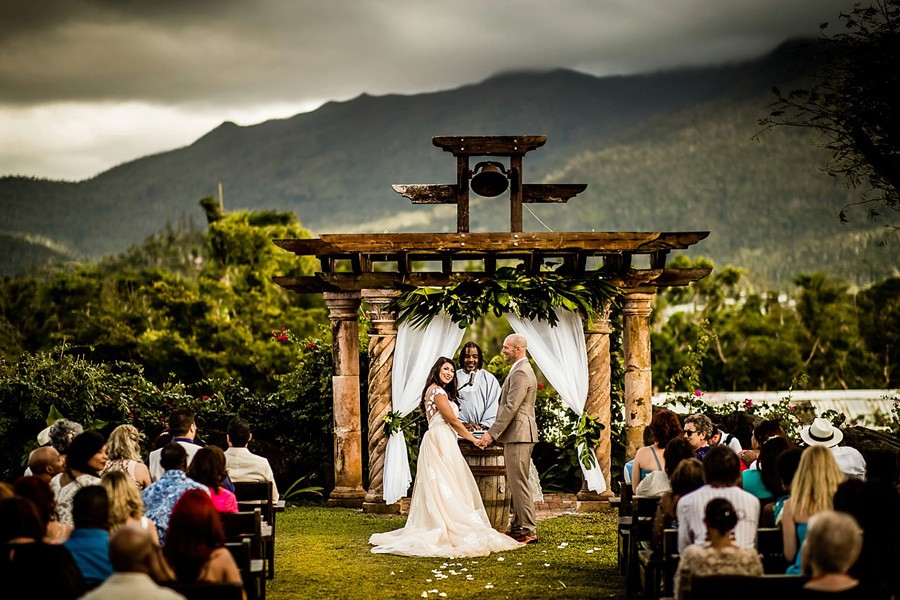 Real Weddings At Hacienda Siesta Alegre In Rio Grande Puerto Rico