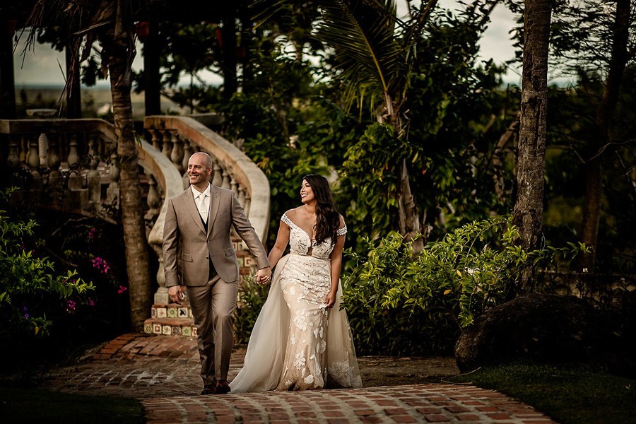 Real Weddings At Hacienda Siesta Alegre In Rio Grande Puerto Rico